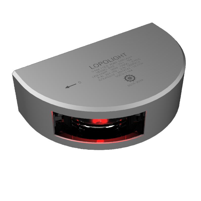 3nm port, silver anodized